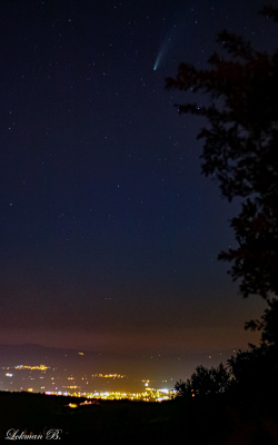 Neowise Kuyruklu Yıldızı Erbaa Semalarında